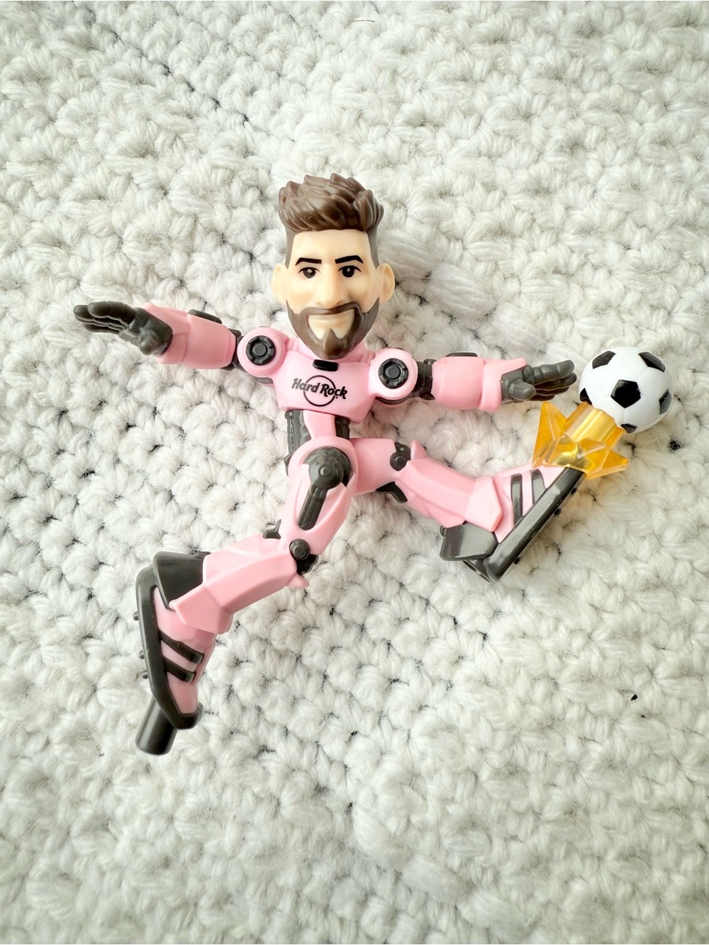 Hard Rock Captain Messi Figure Toy